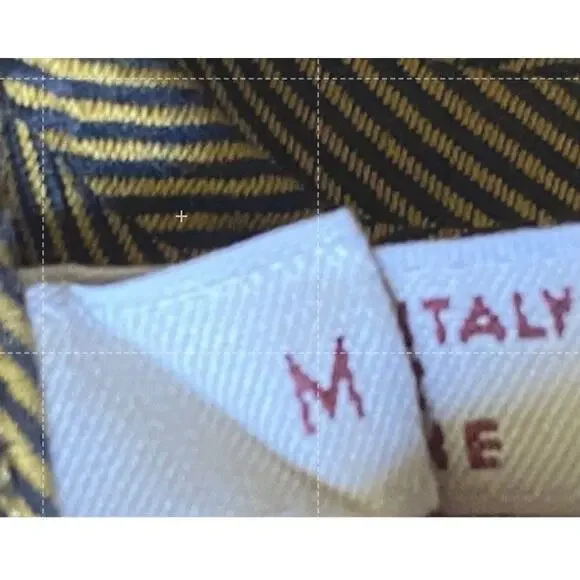 Brioni Sport Italy Olive Herringbone Cotton Shirt Mens M Luxury Classic Fit - Picture 4 of 10